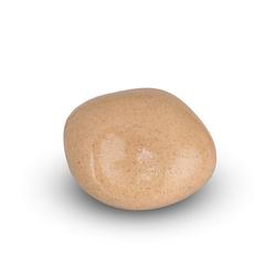 Ceramic Cuddle Stone (Sand, High Shine) - Keepsake