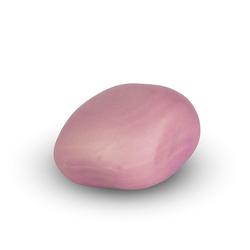 Ceramic Cuddle Stone (Pink, High Shine) - Keepsake
