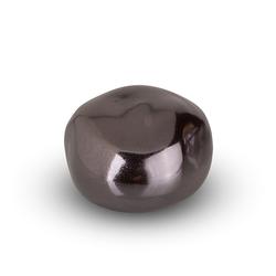 Ceramic Cuddle Stone (Anthracite Grey, High Shine) - Keepsake