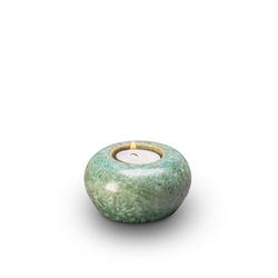 Ceramic Candle Holder (Green) - Keepsake