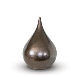 Ceramic Teardrop Urn (Bronze) - Medium