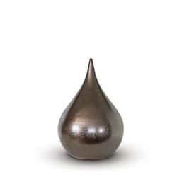 Ceramic Teardrop Urn (Bronze) - Small