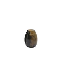 Marble Urn (Black with Burnt Orange) - Keepsake