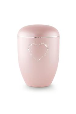 Arboform  Crystal Heart Urn (Pink) - XL Adult
