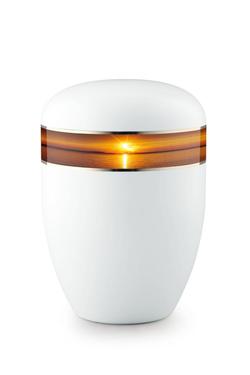 Arboform Sunset Border Urn (White) - XL Adult