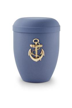 Arboform Gold Anchor Urn (Blue) - XL Adult