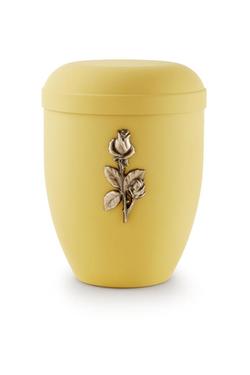 Arboform Brass Rose Urn (Yellow) - XL Adult