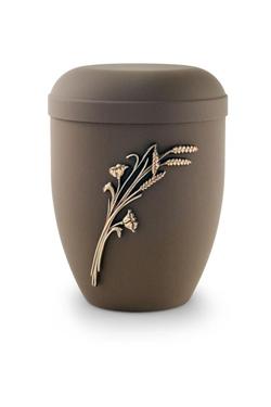 Arboform Brass Wheat Urn (Brown) - XL Adult