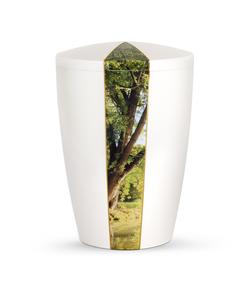Arboform Natura Woodlands Urn (Pearl) - XL Adult