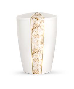 Arboform Natura Cream Rose Urn (Pearl) - XL Adult