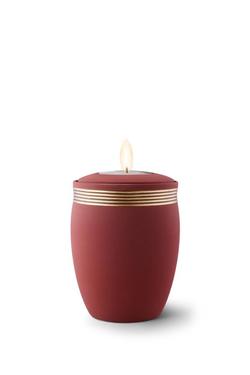 Ceramic Cleo Candle Holder (Dark Rust) - Keepsake