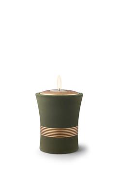Ceramic Luxor Candle Holder (Palm Green) - Keepsake