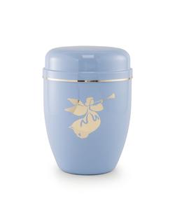 Steel Angel Urn (Baby Blue) - Infant