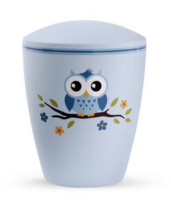 Arboform Owl Urn (Blue) - Infant