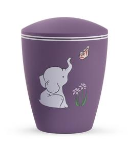 Arboform Elephant Urn (Purple) - Infant