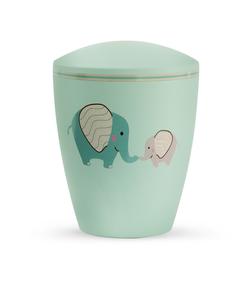 Arboform Elephant Urn (Mint) - Infant