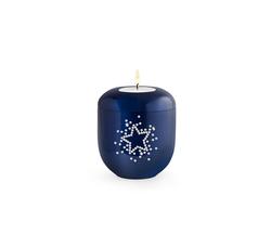 Porcelain Crystal Star Candle Holder (Midnight) - Keepsake
