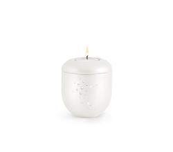 Porcelain Crystal Shooting Star Candle Holder (Pearl) - Keepsake