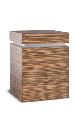 Wooden Ravenna Urn  (Zebra Wood) - XL Adult (END OF LINE)