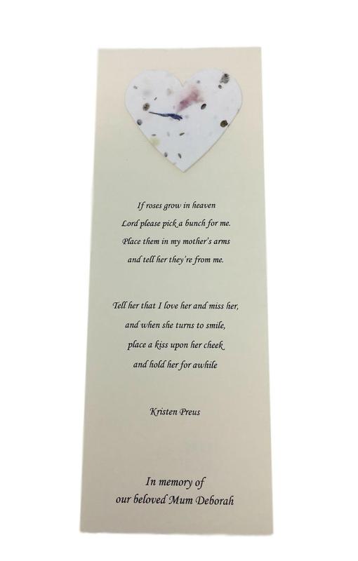 Wildflower Bookmark